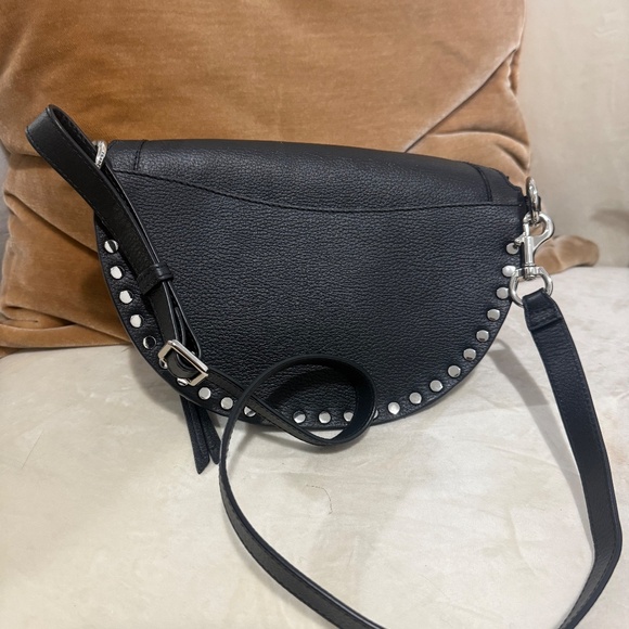 Isabel Marant Skano Black Silver crossbody belt bag - Picture 5 of 5